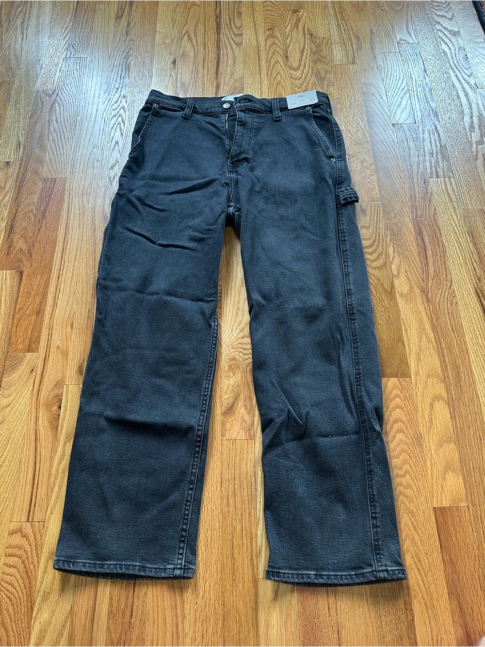 Men's Hollister Black Baggy Pants - NWT